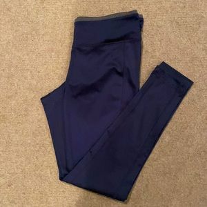 Navy Reebok Speed Wick leggings